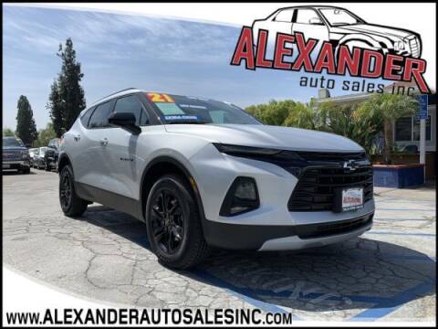 2021 Chevrolet Blazer for sale at Alexander Auto Sales Inc in Whittier CA