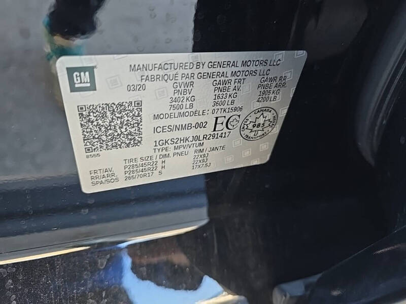 2020 GMC Yukon XL Denali