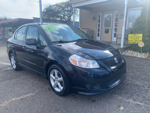 2008 Suzuki SX4 for sale at G & G Auto Sales in Steubenville OH