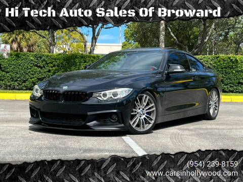 2014 BMW 4 Series for sale at Hi Tech Auto Sales Of Broward in Hollywood FL