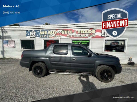 2011 Honda Ridgeline for sale at Motors 46 in Belvidere NJ