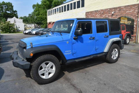 2012 Jeep Wrangler Unlimited for sale at Absolute Auto Sales Inc in Brockton MA