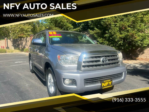 2008 Toyota Sequoia for sale at NFY AUTO SALES in Sacramento CA