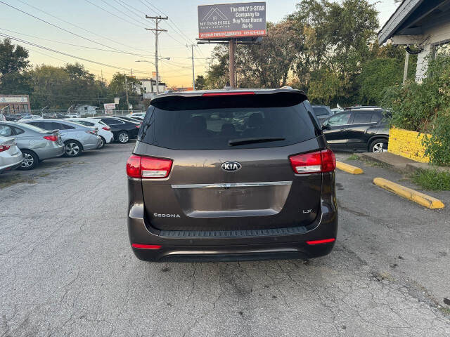 2017 Kia Sedona for sale at Green Ride LLC in NASHVILLE, TN