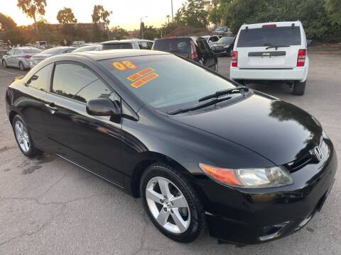 2008 Honda Civic for sale at 1 NATION AUTO GROUP in Vista CA