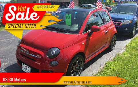 2013 FIAT 500 for sale at US 30 Motors in Crown Point IN
