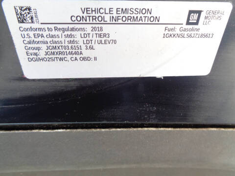 2018 GMC Acadia SLE-2