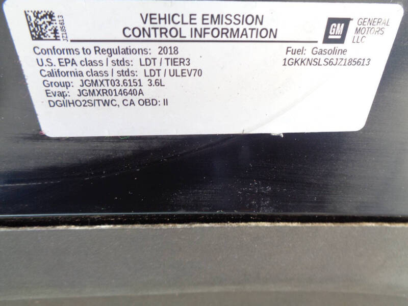 2018 GMC Acadia SLE-2