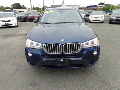 2017 BMW X3 for sale at Merrimack Motors in Lawrence MA