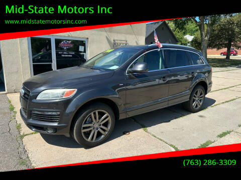 2009 Audi Q7 for sale at Mid-State Motors Inc in Rockford MN