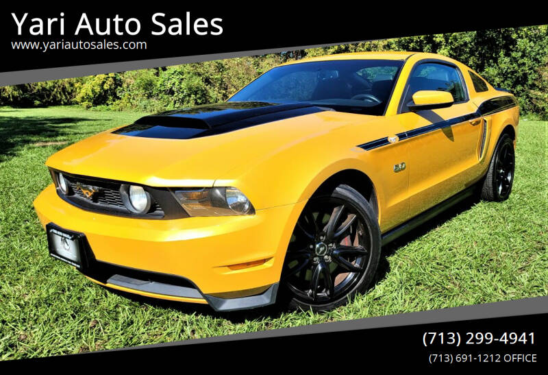 2012 Ford Mustang for sale at Yari Auto Sales in Houston TX