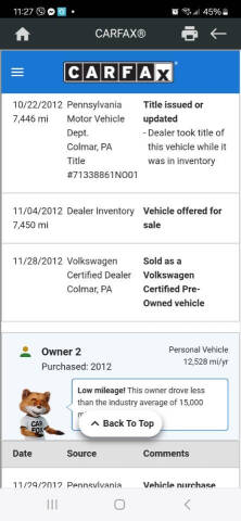 2012 Volkswagen Touareg VR6 Executive