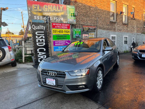 2014 Audi A4 for sale at EL GHALY GROUP 1 Quality used vehicles in Jersey City NJ