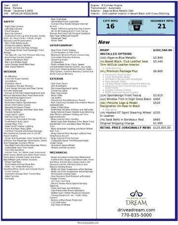 2025 Porsche Cayenne S