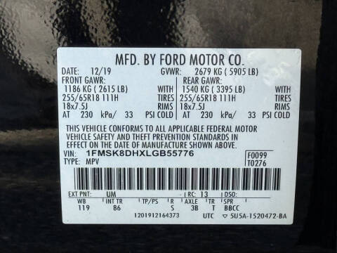 2020 Ford Explorer XLT