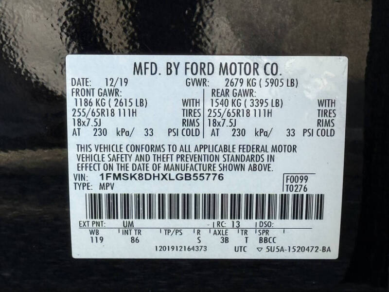 2020 Ford Explorer XLT