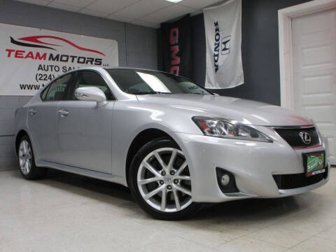 2011 Lexus IS 350 for sale at TEAM MOTORS LLC in East Dundee IL