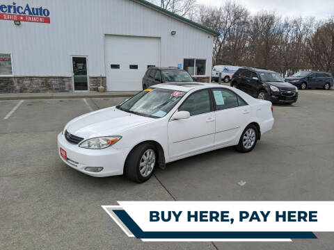 2003 Toyota Camry for sale at AmericAuto in Des Moines IA