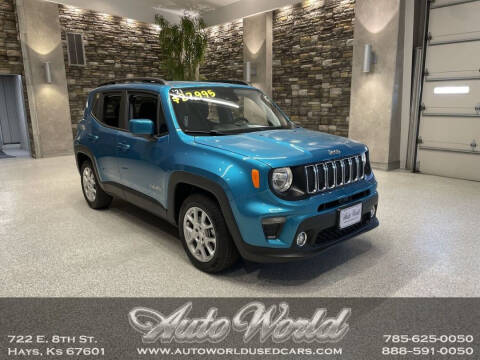 2021 Jeep Renegade for sale at Auto World Used Cars in Hays KS