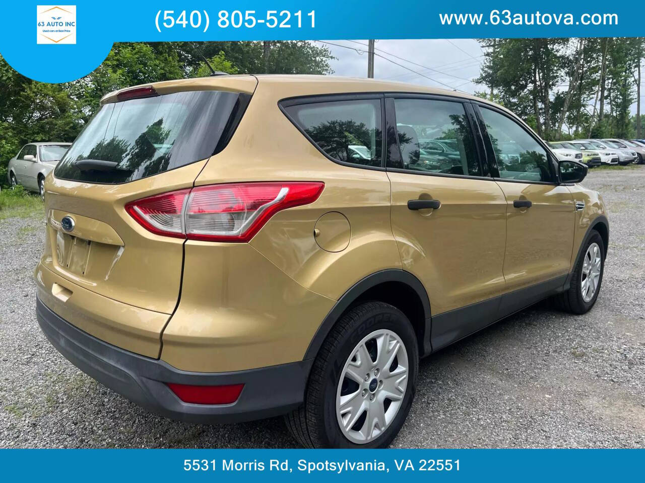 2015 Ford Escape for sale at 63 Auto Inc in Spotsylvania, VA