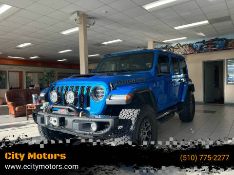 2022 Jeep Wrangler Unlimited for sale at City Motors in Hayward CA