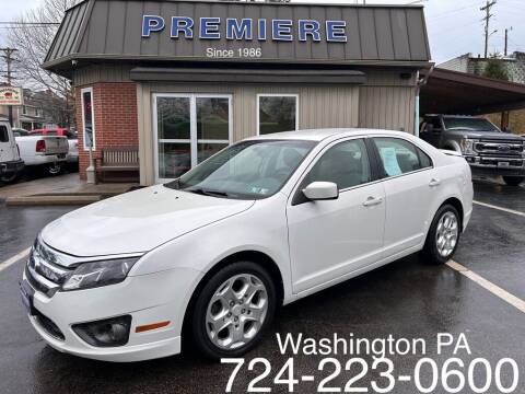 2010 Ford Fusion for sale at Premiere Auto Sales in Washington PA
