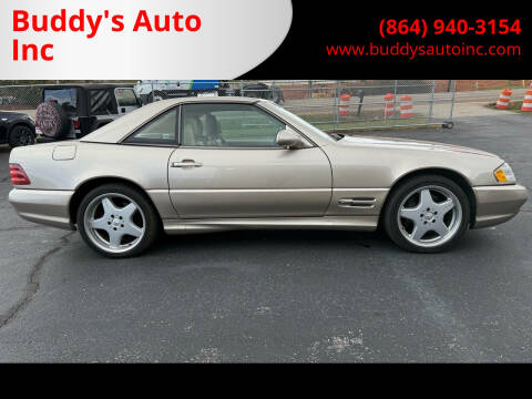 2000 Mercedes-Benz SL-Class for sale at Buddy's Auto Inc 1 in Pendleton SC