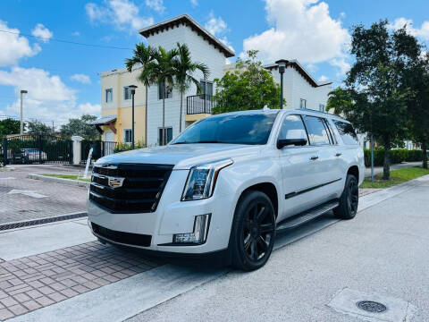 2020 Cadillac Escalade ESV for sale at SOUTH FLORIDA AUTO in Hollywood FL