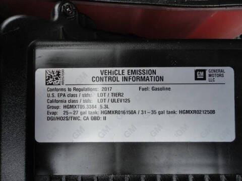 2017 Chevrolet Tahoe Premier