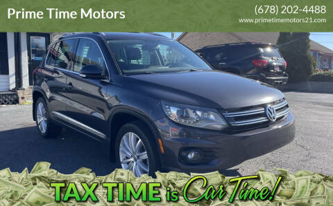 2016 Volkswagen Tiguan for sale at Prime Time Motors in Marietta GA