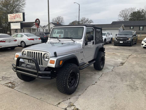 2004 Jeep Wrangler X