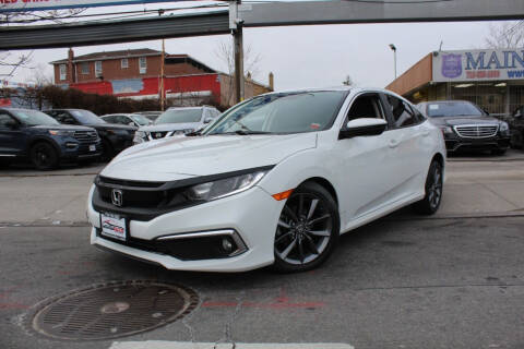 2021 Honda Civic for sale at MIKEY AUTO INC in Hollis NY