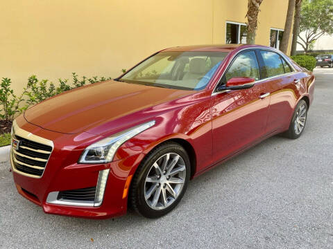 2016 Cadillac CTS for sale at DENMARK AUTO BROKERS in Riviera Beach FL