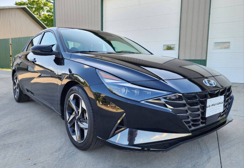 Used 2022 Hyundai Elantra Limited with VIN 5NPLP4AG4NH064189 for sale in Des Moines, IA
