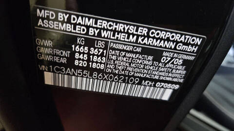 2006 Chrysler Crossfire