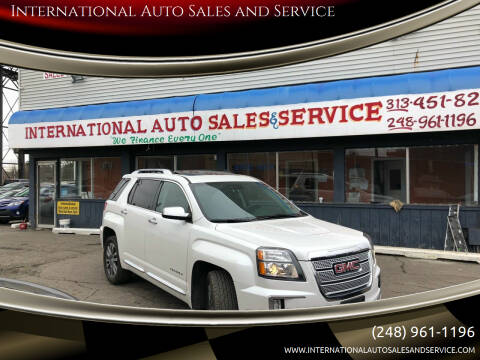 2016 GMC Terrain for sale at International Auto Sales and Service in Detroit MI