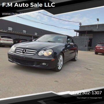 2009 Mercedes-Benz CLK for sale at F.M Auto Sale LLC in Dallas TX