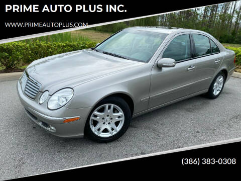 2004 Mercedes-Benz E-Class for sale at PRIME AUTO PLUS INC. in Daytona Beach FL