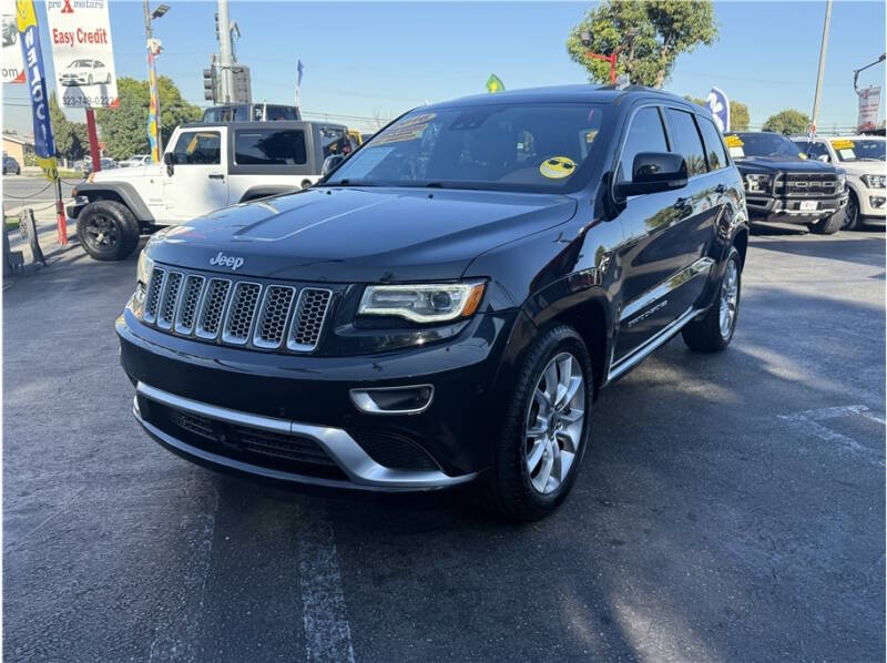 2016 Jeep Grand Cherokee Summit