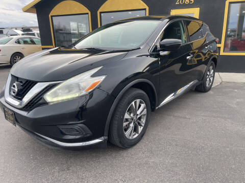 2017 Nissan Murano for sale at BELOW BOOK AUTO SALES in Idaho Falls ID