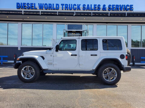 2020 Jeep Wrangler Unlimited for sale at Diesel World Truck Sales in Plaistow NH
