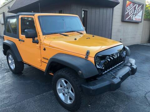 2012 Jeep Wrangler for sale at CASE AVE MOTORS INC in Akron OH