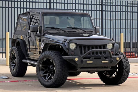 2013 Jeep Wrangler for sale at Schneck Motor Company in Plano TX