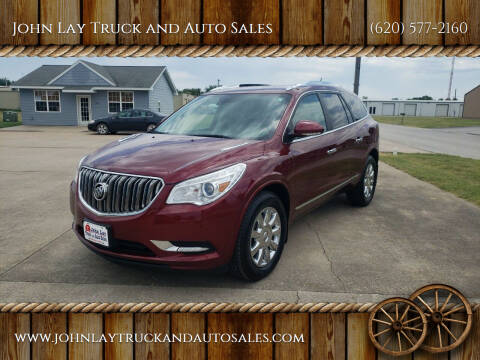 2015 Buick Enclave for sale at John Lay Truck and Auto Sales in Independence KS
