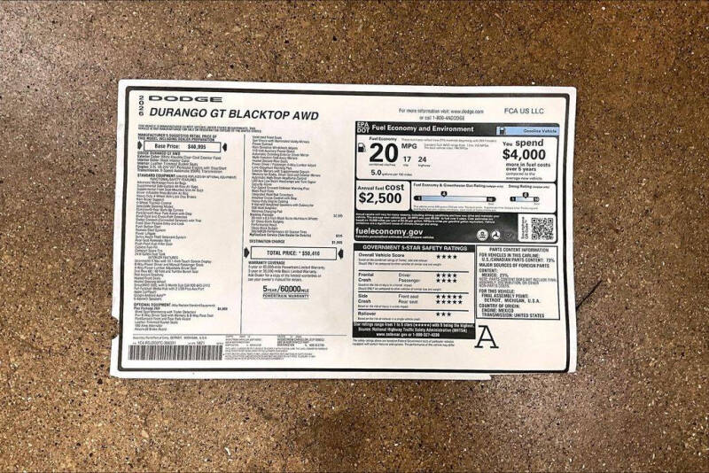 2026 Dodge Durango GT Plus