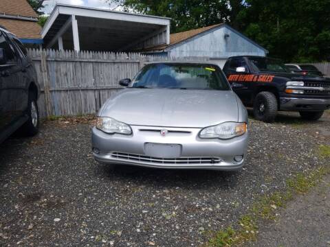 2003 Chevrolet Monte Carlo for sale at Berkshire County Auto Repair and Sales in Pittsfield MA