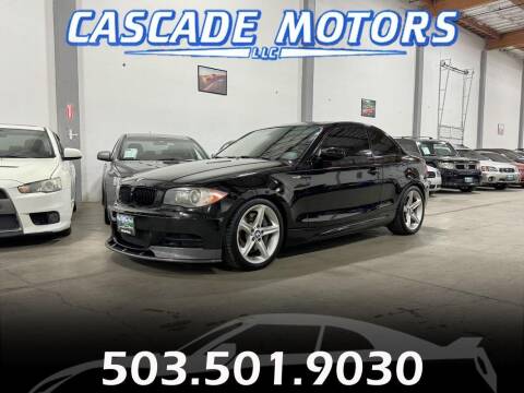 2009 BMW 1 Series for sale at Cascade Motors in Portland OR