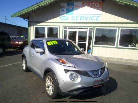 2015 Nissan JUKE for sale at 777 Auto Sales and Service in Tacoma WA