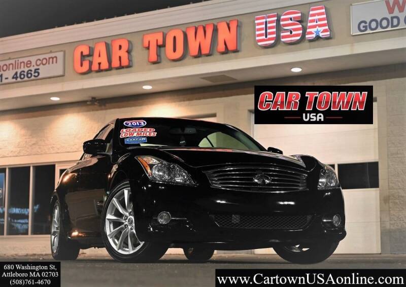 2013 Infiniti G37 Convertible for sale at Car Town USA in Attleboro MA