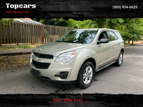 2014 Chevrolet Equinox for sale at Topcars in Wilsonville OR